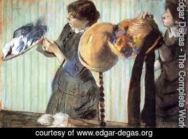 Edgar Degas - The Little Milliners