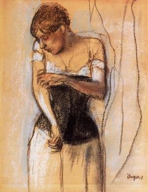 Edgar Degas - Woman Touching Her Arm