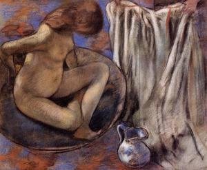 Edgar Degas - Woman in the Tub
