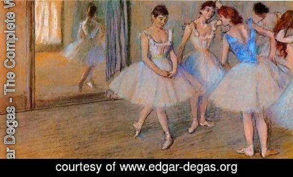 Edgar Degas - Dancers in the Studio