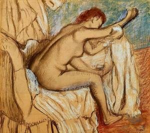 Edgar Degas - Woman Drying Herself IV