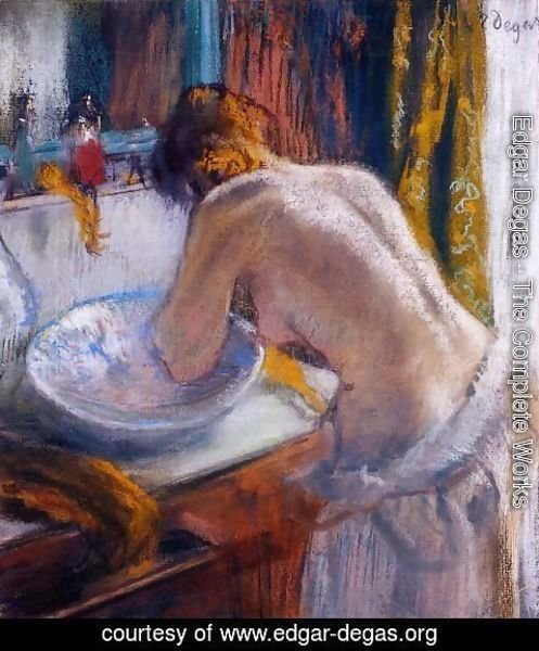 Edgar Degas - La Toilette I