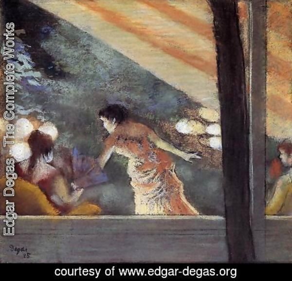 Edgar Degas - At the Cafe des Ambassadeurs