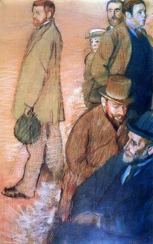 Edgar Degas - Six Friends of the Artist
