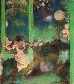 Edgar Degas - At the Cafe des Ambassadeurs I