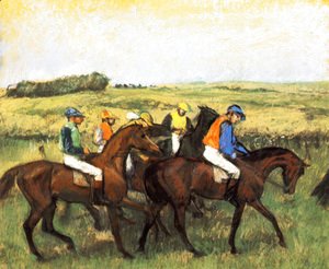 Edgar Degas - The Racecourse