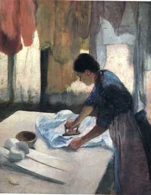 Edgar Degas - Woman Ironing V