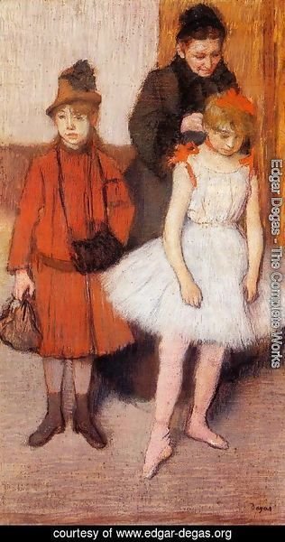 Edgar Degas - The Mante Family I