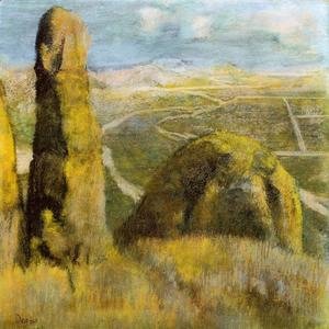 Edgar Degas - Landscape III