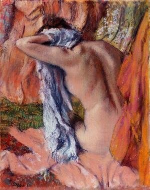 Edgar Degas - After the Bath VII