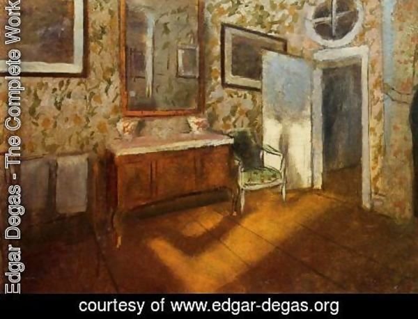 Edgar Degas - Interior at Menil-Hubert
