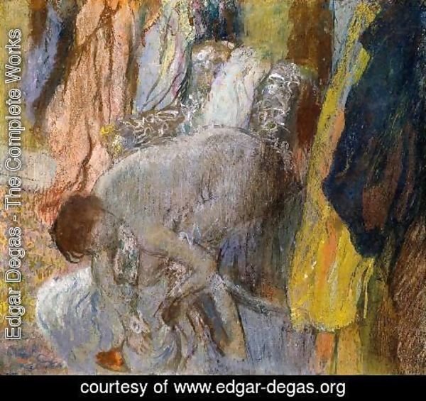 Edgar Degas - Woman Washing Her Feet