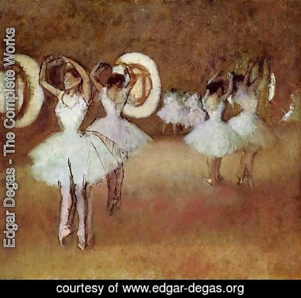 Edgar Degas - Dance Rehearsal in theStudio of the Opera