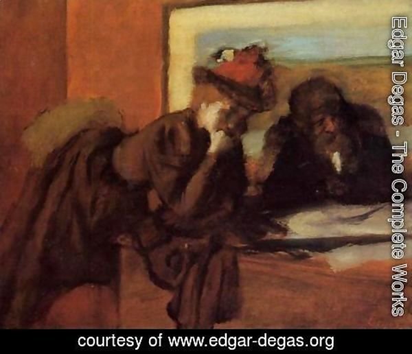 Edgar Degas - Conversation