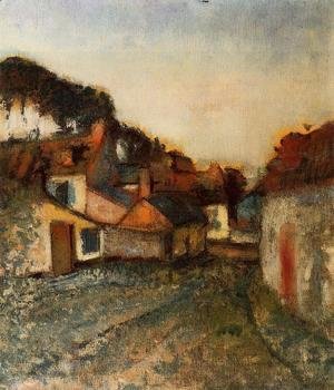 Edgar Degas - Village Street