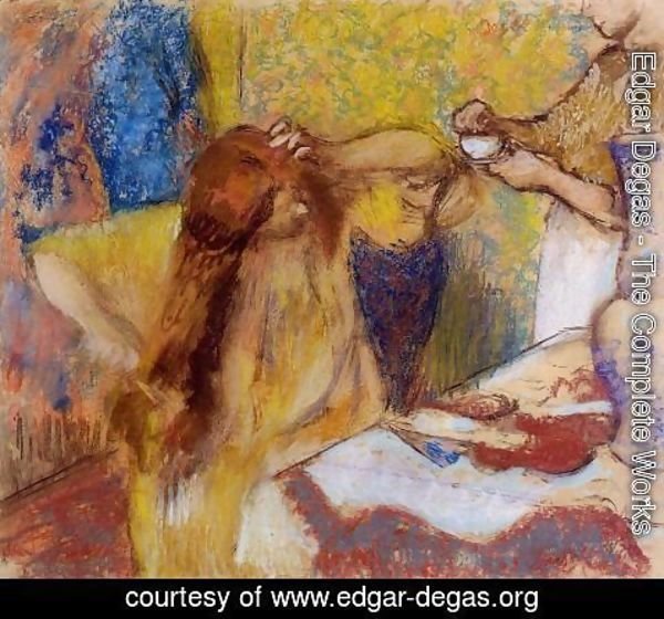 Edgar Degas - Woman at Her Toilette II