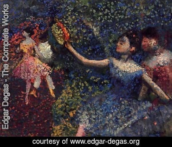 Edgar Degas - Dancer and Tambourine