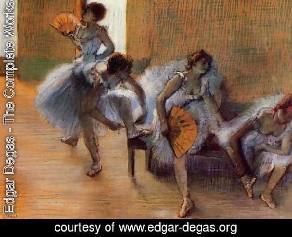 Edgar Degas - In the Dance Studio