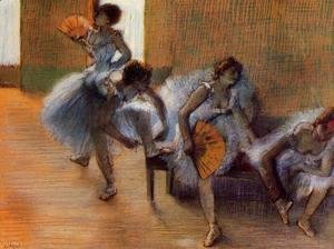 Edgar Degas - In the Dance Studio