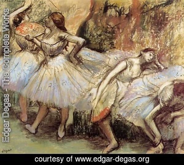 Edgar Degas - Dancers III