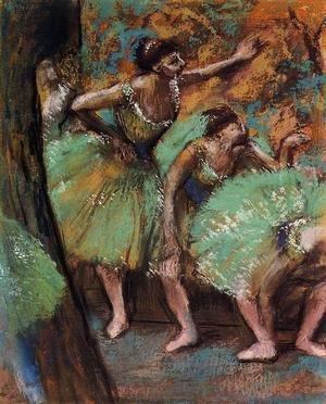 Edgar Degas - Dancers IV