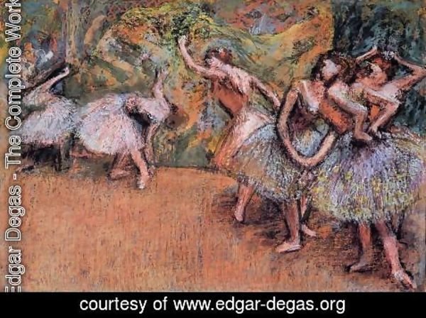 Edgar Degas - Ballet Scene III