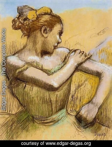 Edgar Degas - Torso of a Dancer