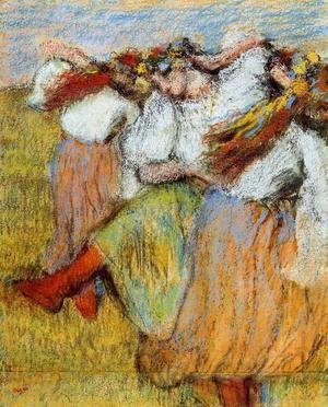 Edgar Degas - Russian Dancers IV