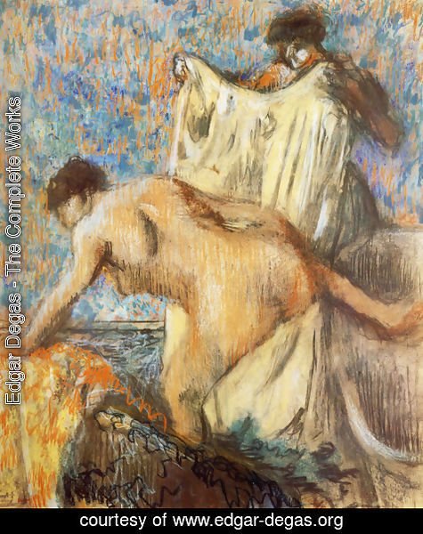 Edgar Degas - Woman Leaving Her Bath II