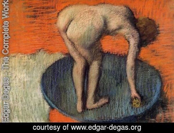 Edgar Degas - The Tub