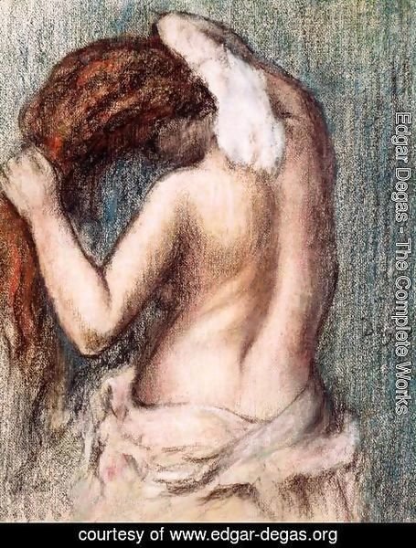 Edgar Degas - Woman Drying Herself VII