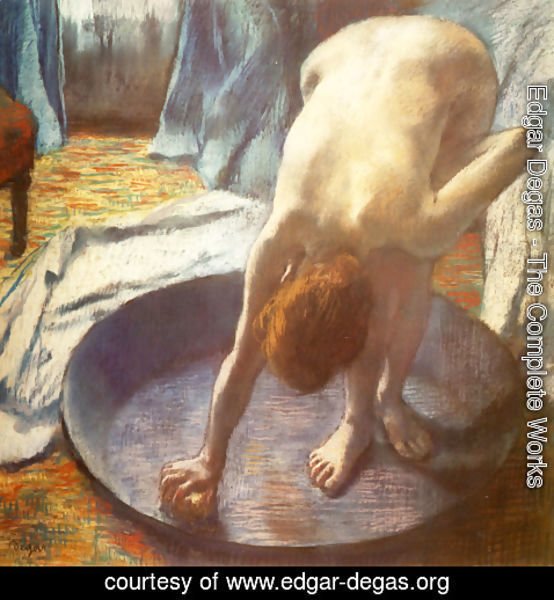 Edgar Degas - The Tub I