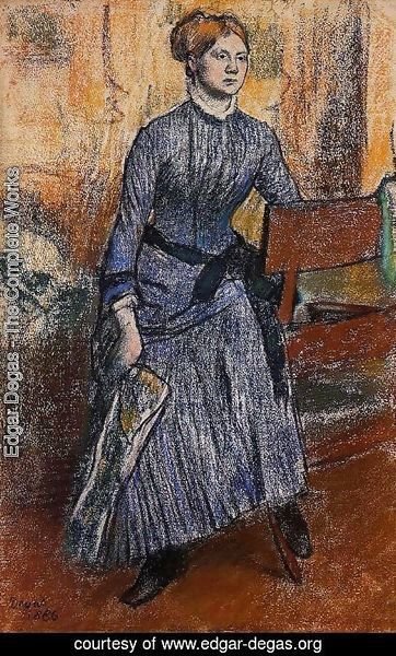 Edgar Degas - Helene Rouart