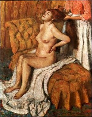 Edgar Degas - Woman Having Her Hair Combed II