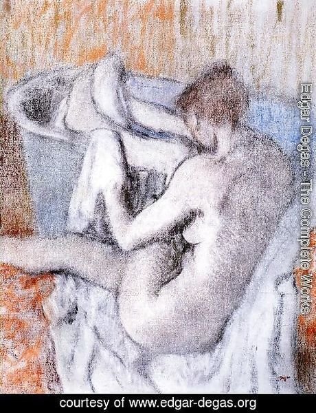 Edgar Degas - La Toilette apres le Bain