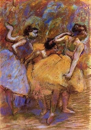Edgar Degas - Dancers VII