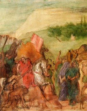 Edgar Degas - The Daughter of Jephta (study)