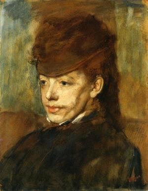 Edgar Degas - Mademoiselle Malo I