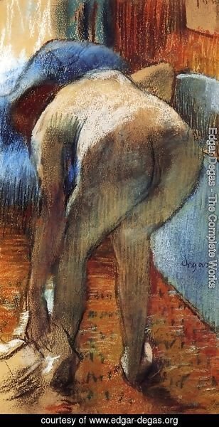 Edgar Degas - Leaving the Bath I