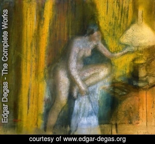 Edgar Degas - Bedtime