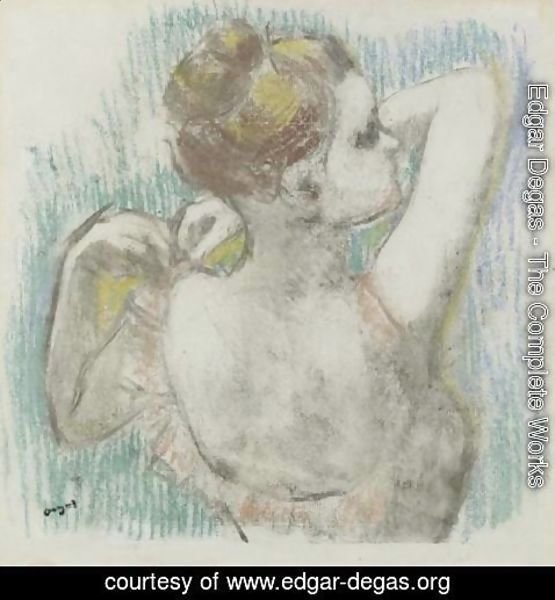 Edgar Degas - Danseuse, buste