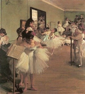 Edgar Degas - Dance Class I