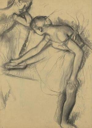 Edgar Degas - Deux danseuses au repos