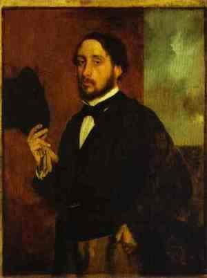 Edgar Degas - Self Portrait 2