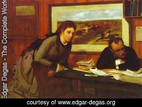 Edgar Degas - Bad Mood