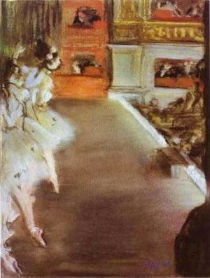 Edgar Degas - Dancers in the Old Opera House