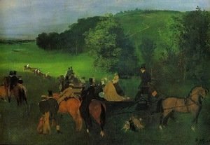 Edgar Degas - On the Racing Field