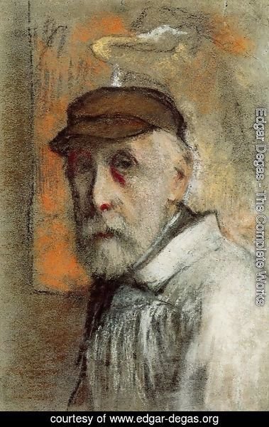 Edgar Degas - Self Portrait 3