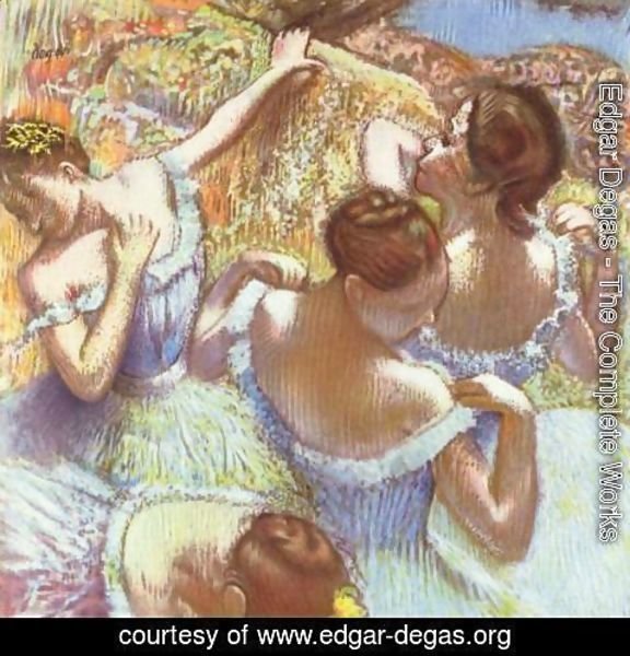 Edgar Degas - The Blue Dancers