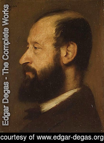 Edgar Degas - Joseph Henri Alte 1868